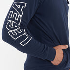 Giacca con cappuccio e zip Bulino