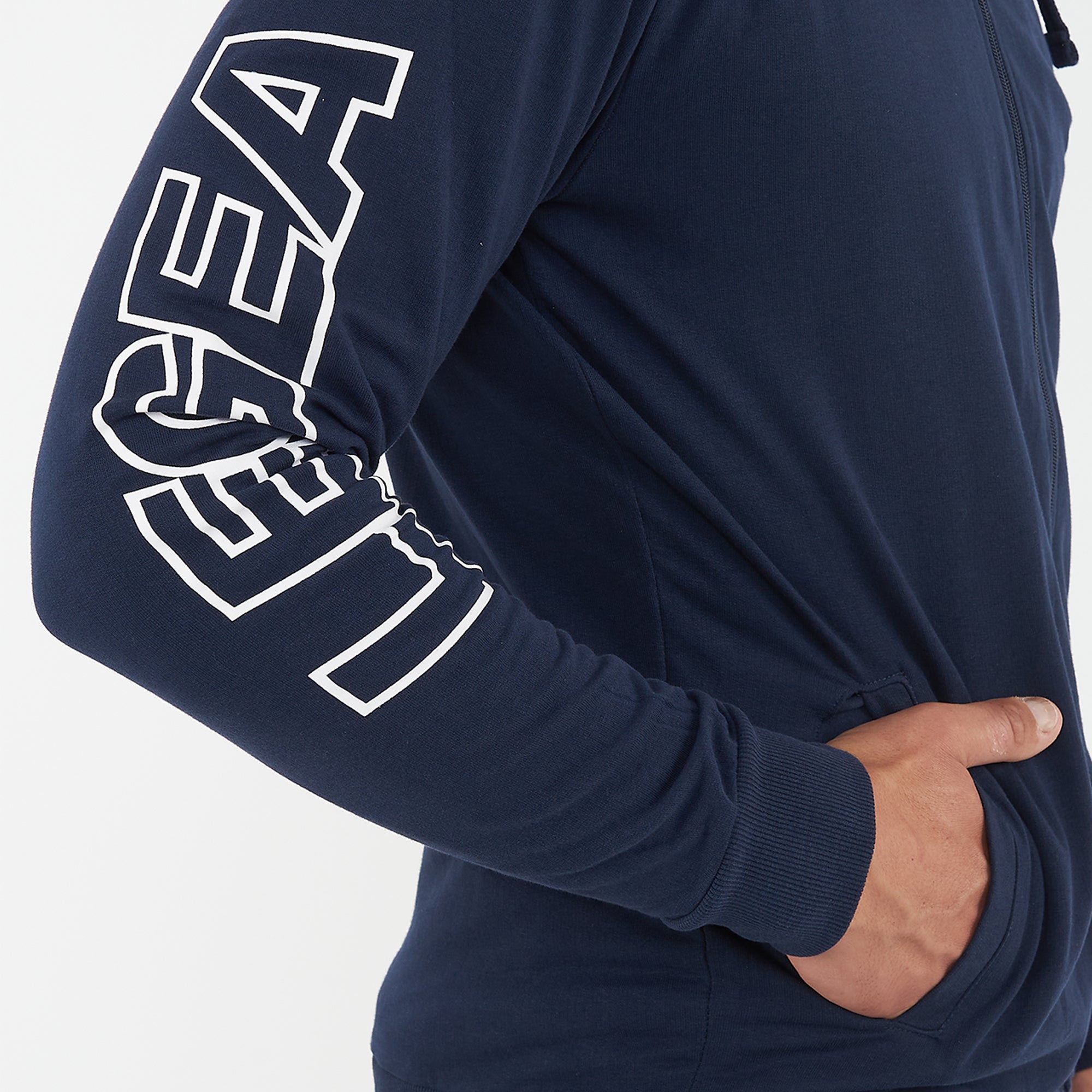 Giacca con cappuccio e zip Bulino