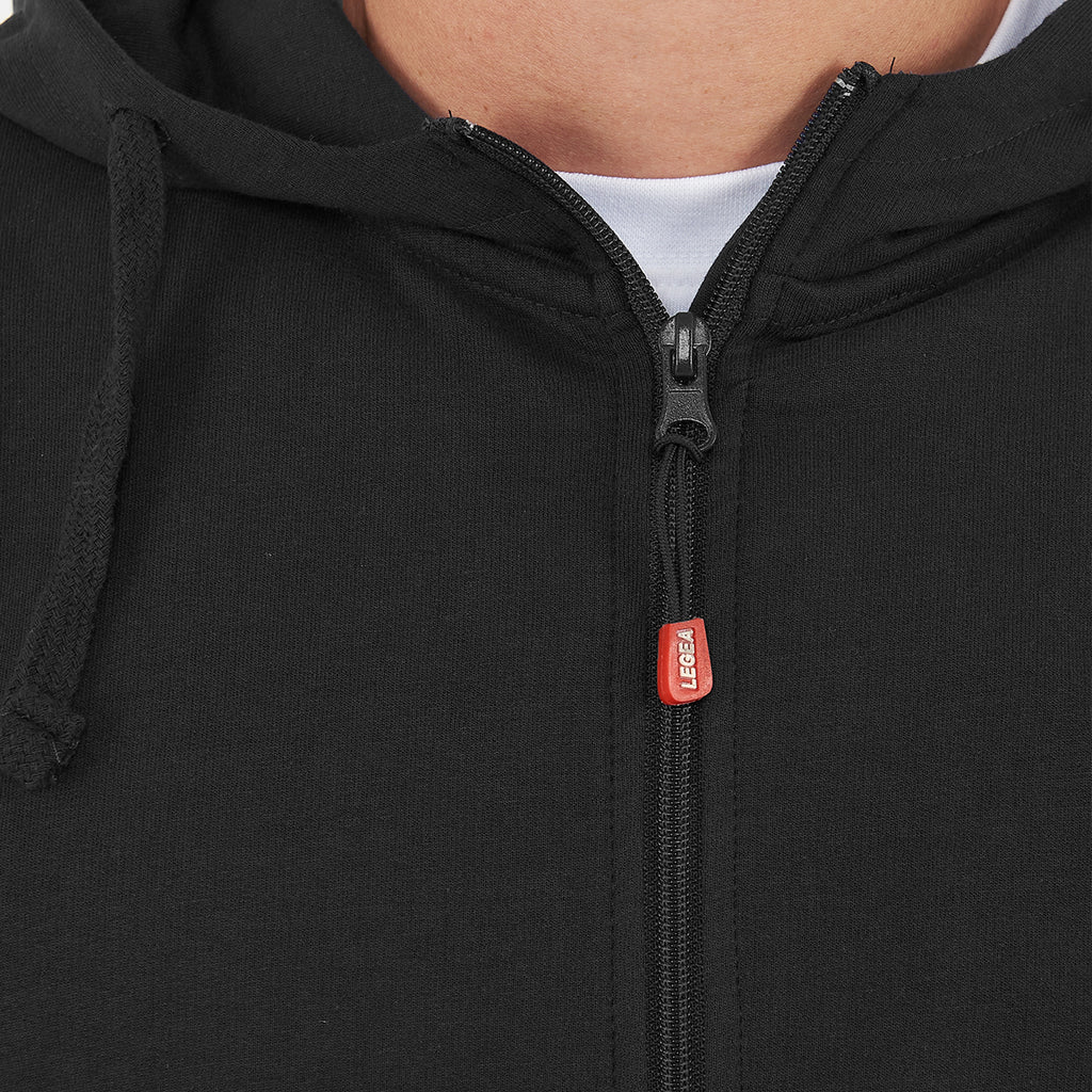 Giacca con cappuccio e zip Bulino