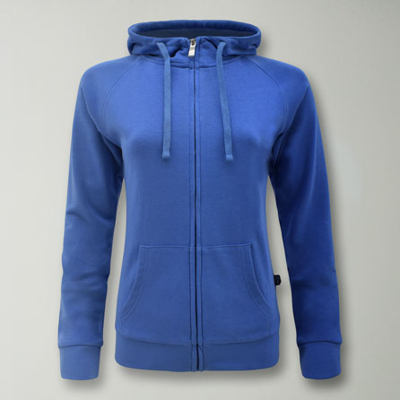 Felpa con zip per training e running