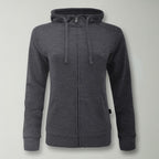 Felpa con zip per training e running