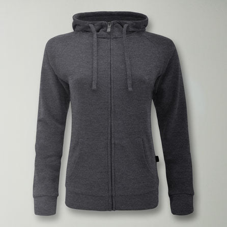 Felpa con zip per training e running