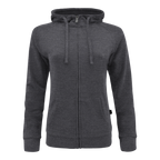 Zip-up sweatshirt for training and running