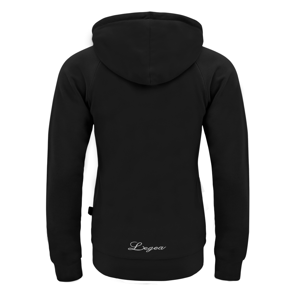 Felpa con zip e cappuccio Adara