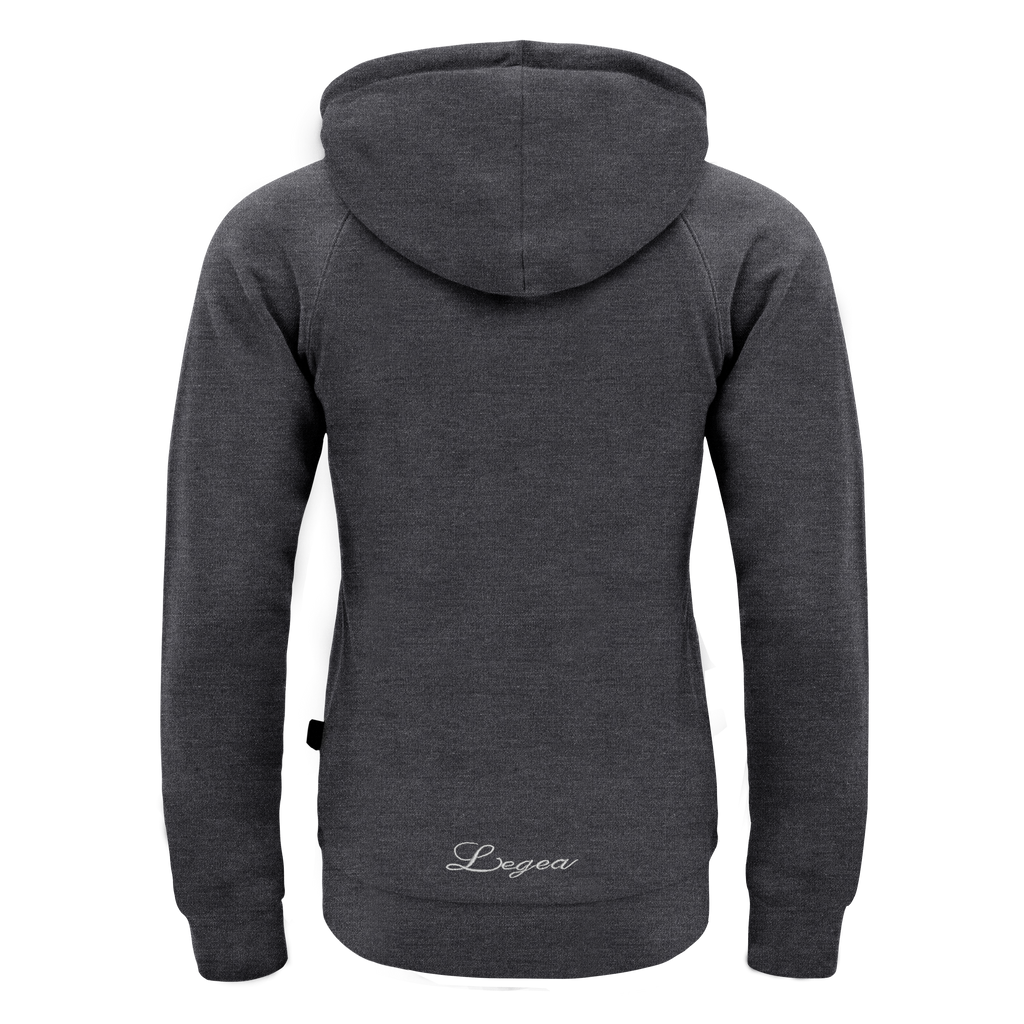 Zip-up sweatshirt for training and running