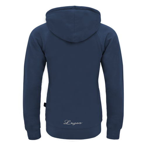 Adara zip-up hoodie - Blue - XL