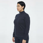 Sudadera con cremallera de algodón Karida - oversize