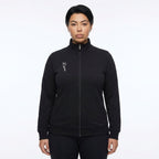 Sudadera de algodón con cremallera Karida - Oversize