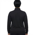 Sudadera de algodón con cremallera Karida - Oversize