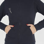 Sudadera de algodón con cremallera Karida