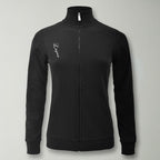 Felpa con zip in cotone Karida