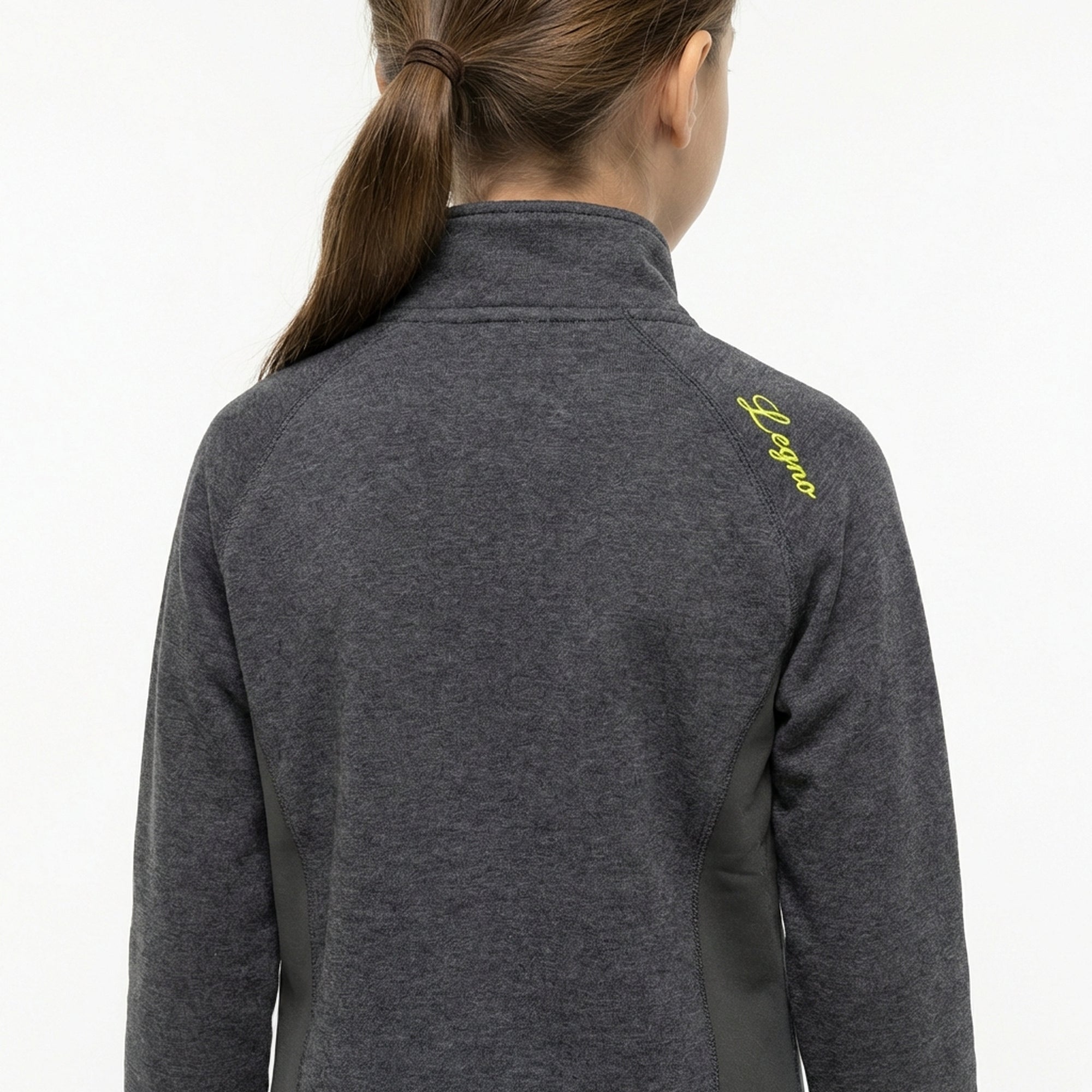 Sweat slim en coton avec zip Dafne