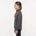 Sweat slim en coton avec zip Dafne