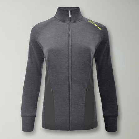 Felpa Dafne da training con zip e cappuccio