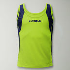 Canotta running traspirante 100% poliestere