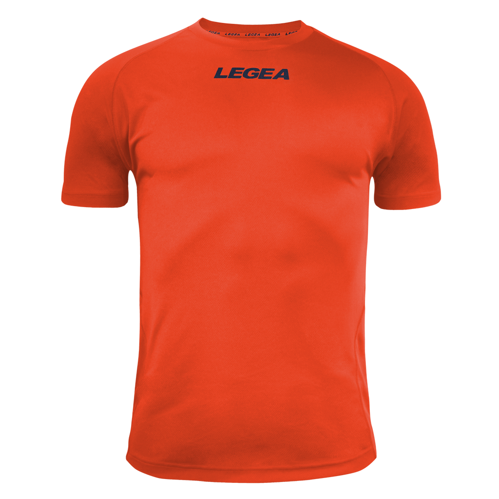Maglia girocollo in poliestere Lipsia fluo