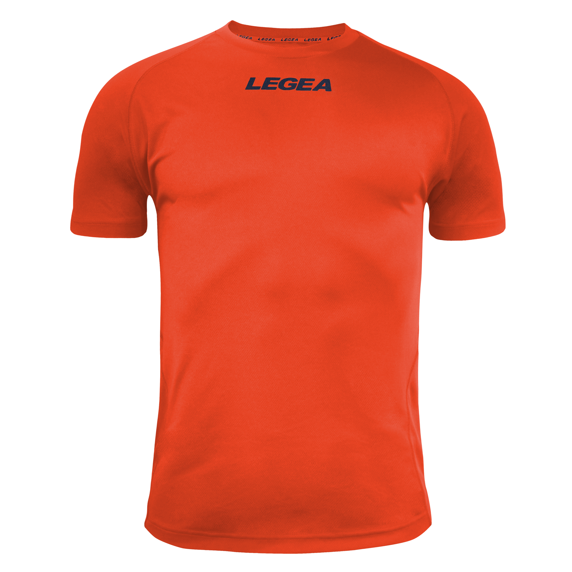Maglia girocollo in poliestere Lipsia fluo