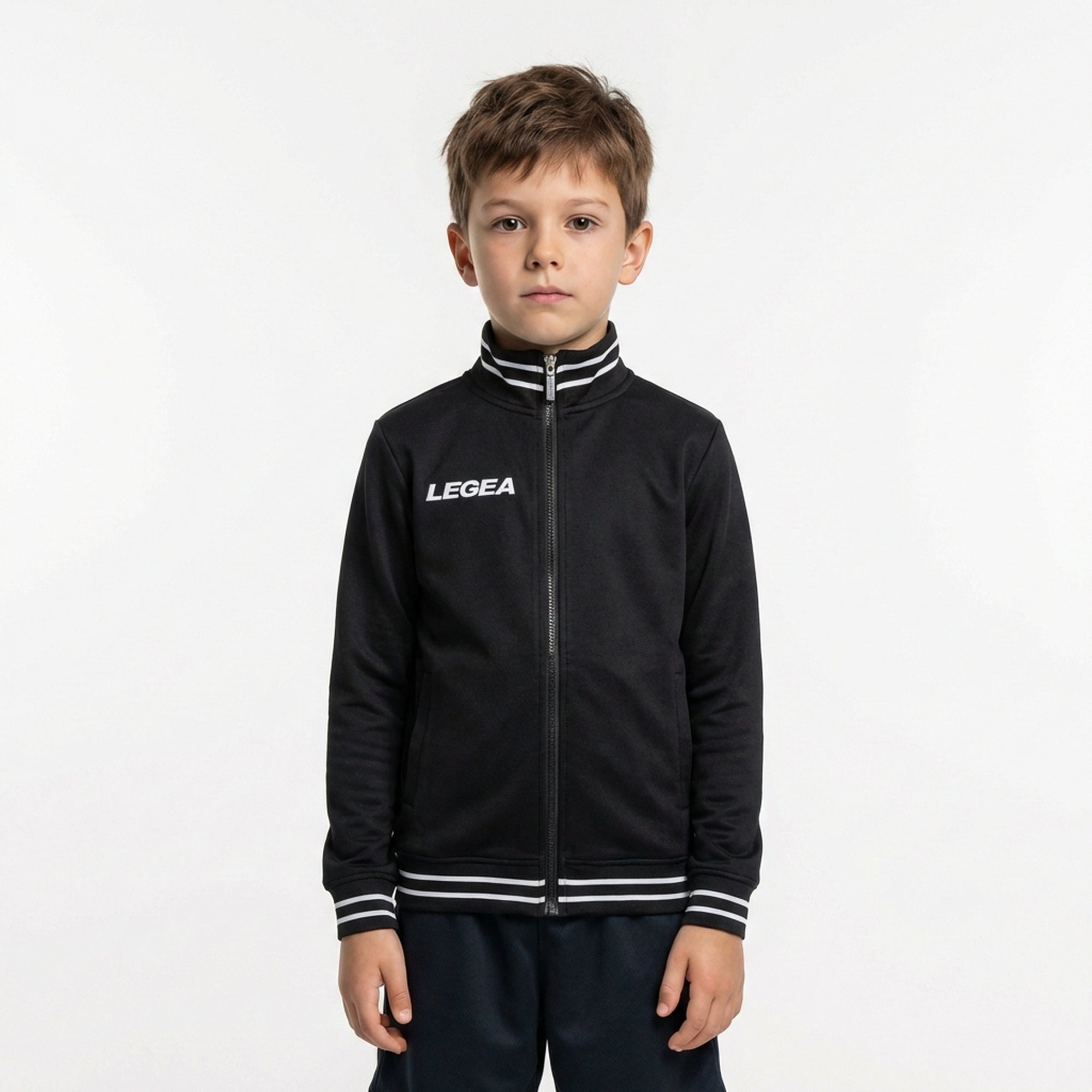 Treninška majica s patentnim zatvaračem i kapuljačom