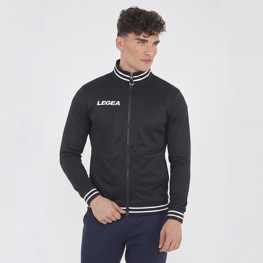Sweat à capuche avec zip pour l'entraînement