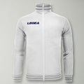 Sudadera de entrenamiento con cremallera y capucha.