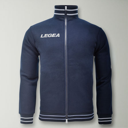 Felpa da training con zip e cappuccio
