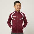 Singapore polyester zip-up jacket - Garnet - XS - small sizes