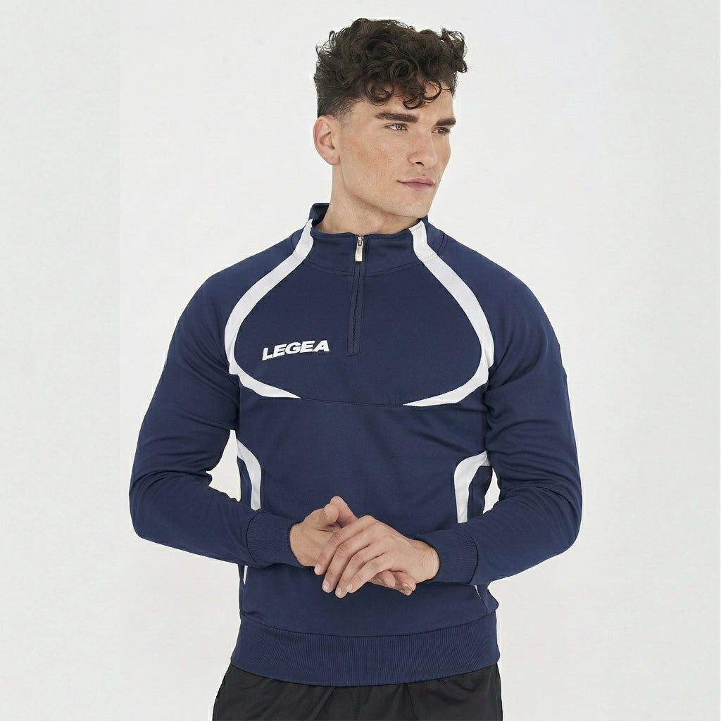 Algerien Trainingsjacke mit halbem Reißverschluss