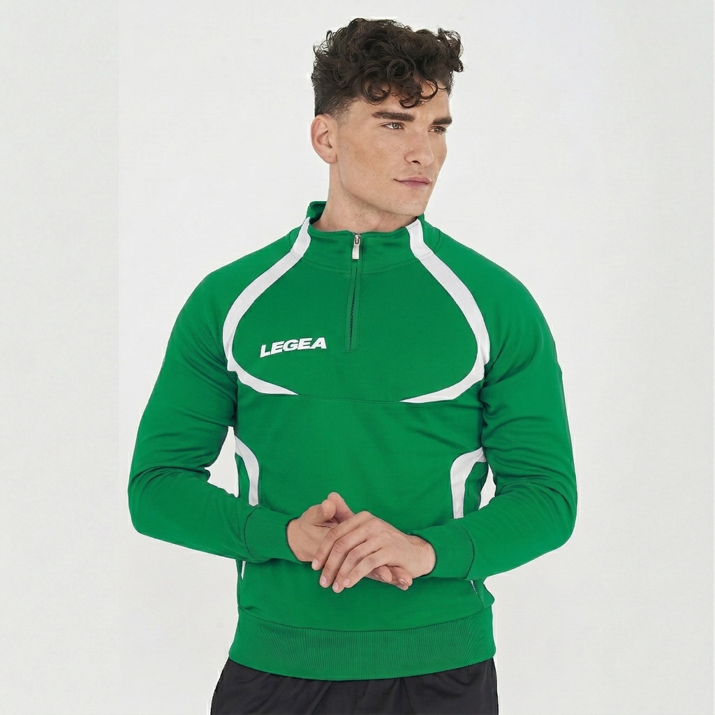 Algerien Trainingsjacke mit halbem Reißverschluss