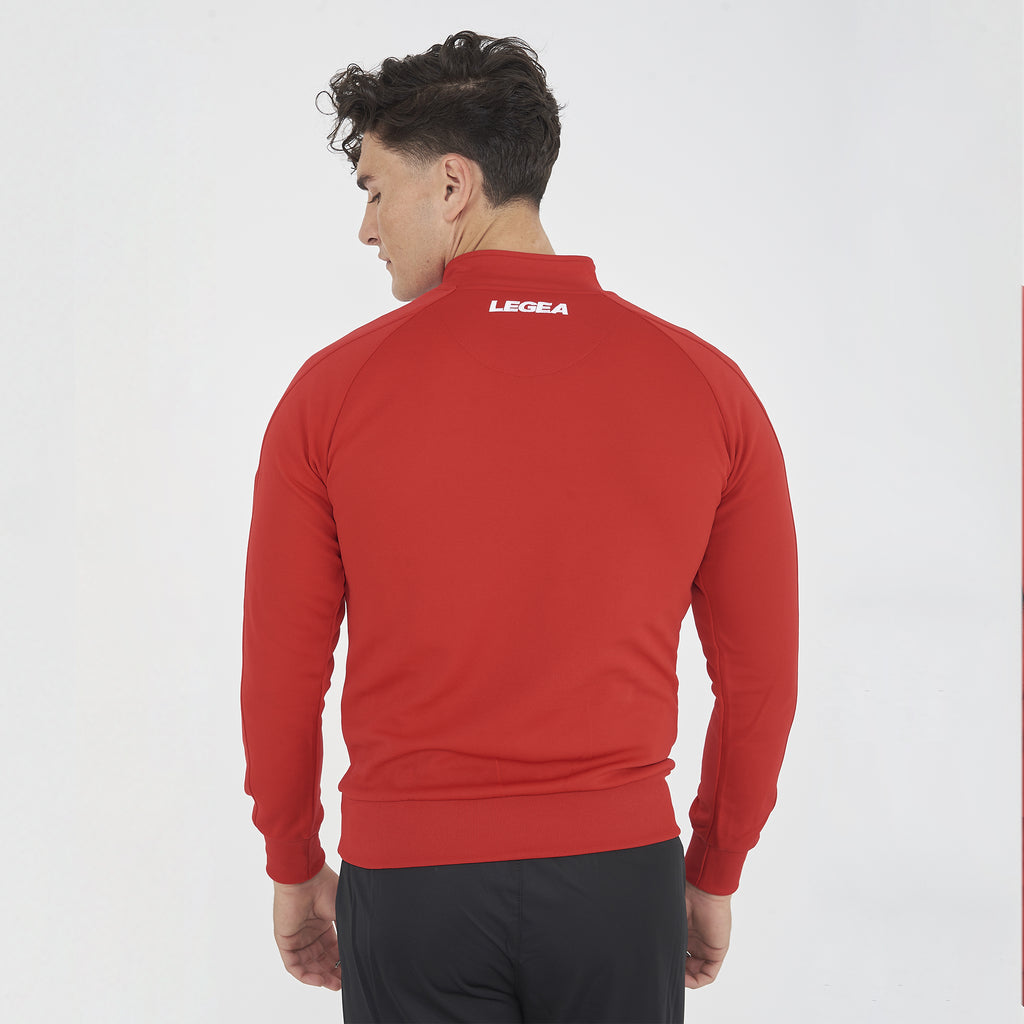 Bunda na trénink s polo zipem Alžírsko