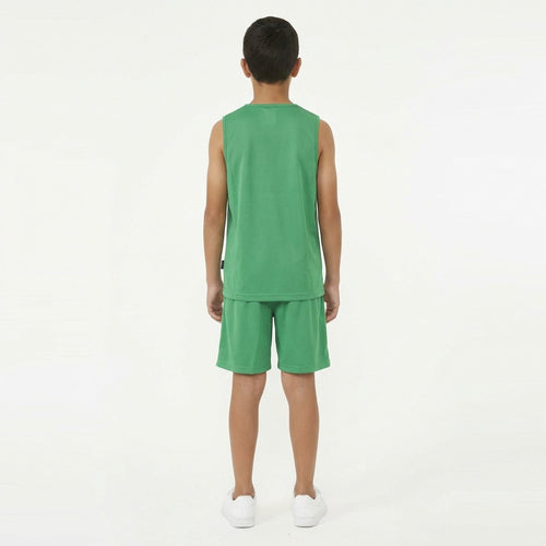 Canotta da Basket Portland - Verde - XS - taglie piccole