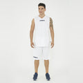 Canotta da basket  Portland - Bianco - 3XS - taglie piccole
