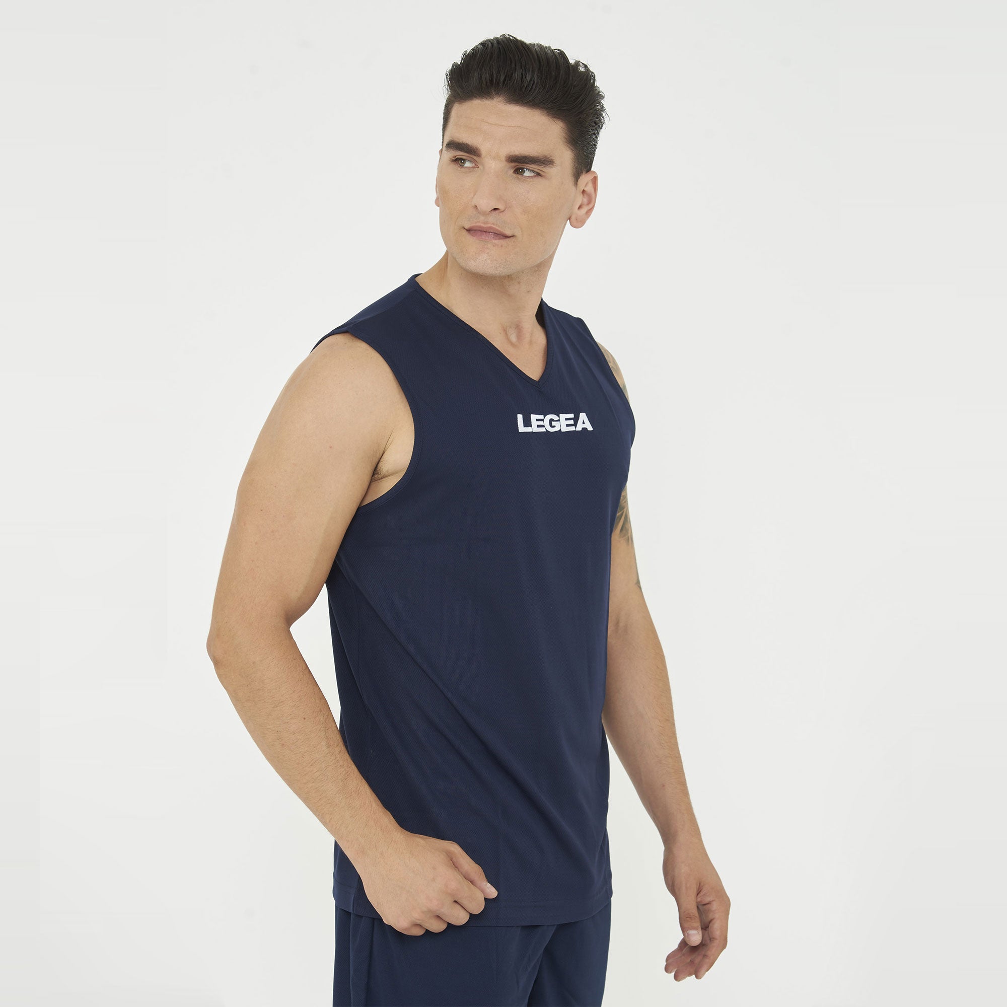 Canotta Portland da running traspirante bambino