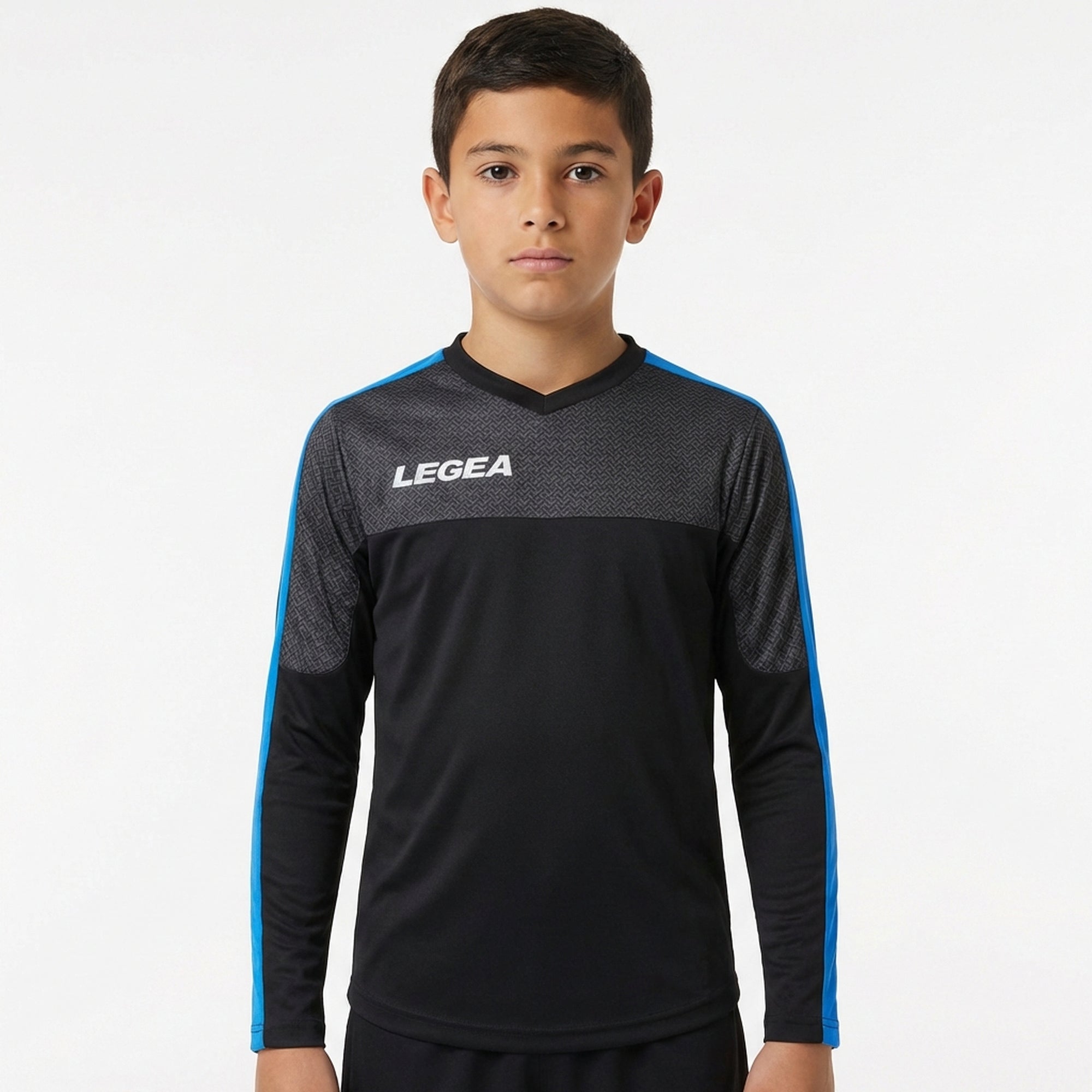 Camiseta de fútbol de manga larga de Atenas (tallas pequeñas)
