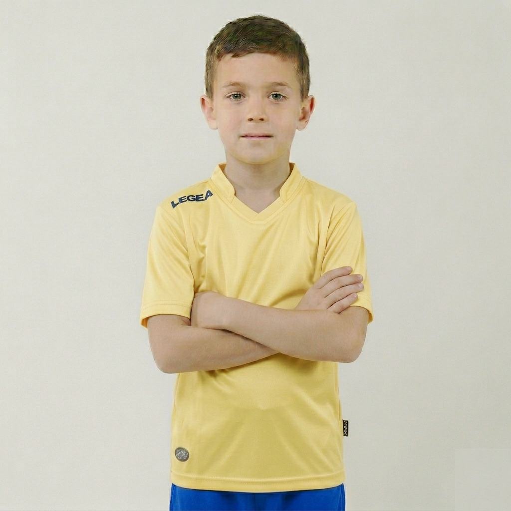 Camiseta de fútbol con cuello del Ajaccio (tallas pequeñas)