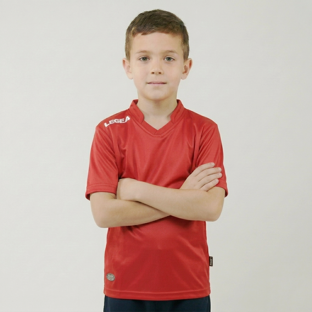 Maillot de football avec col Ajaccio - tailles petites