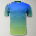 Maglia girocollo da gioco Nizza - Azzurro | Verde Fluo - M
