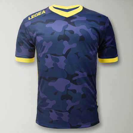 Maglia calcio senior in tessuto tecnico traspirante