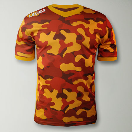 Maglia calcio senior in tessuto tecnico traspirante