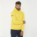 felpa con cappuccio senza zip spalato