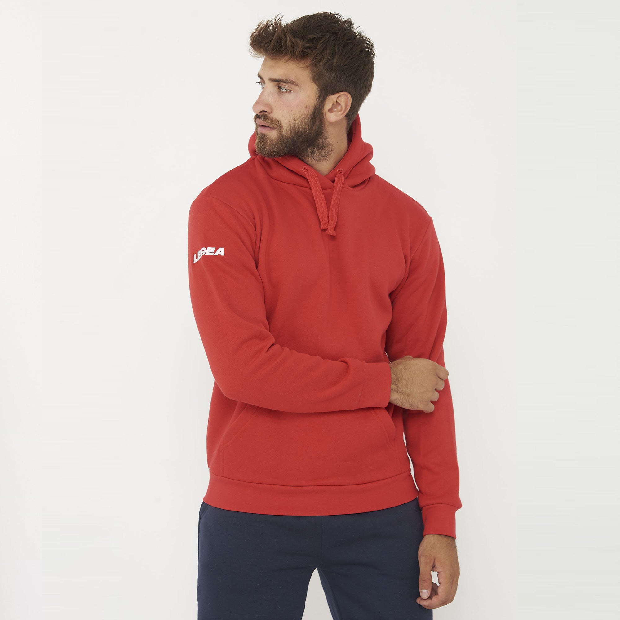 Tuta completa felpata Spalato Sofia - rosso nero