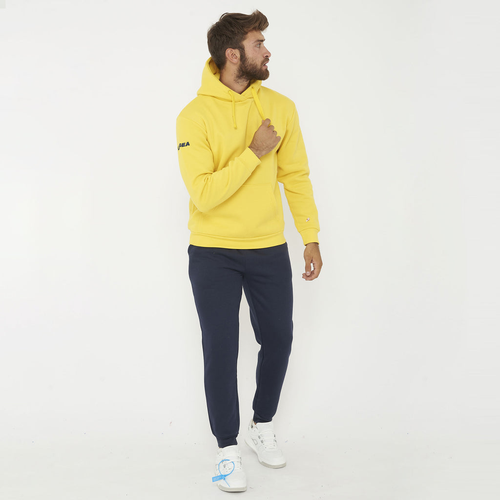 Tuta completa felpata Spalato Sofia - giallo blu