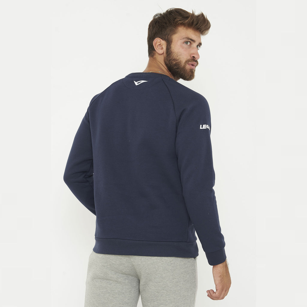 Felpa da running con cappuccio e zip al collo