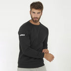 Sweat de running avec capuche et zip au col