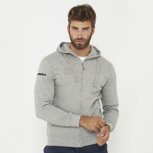 Sarajevo zip-up hoodie - Heather Grey - S