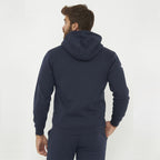 Sweat à capuche avec zip Sarajevo bleu