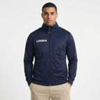Sportjakke med lynlås i polyester, Cuba - oversized