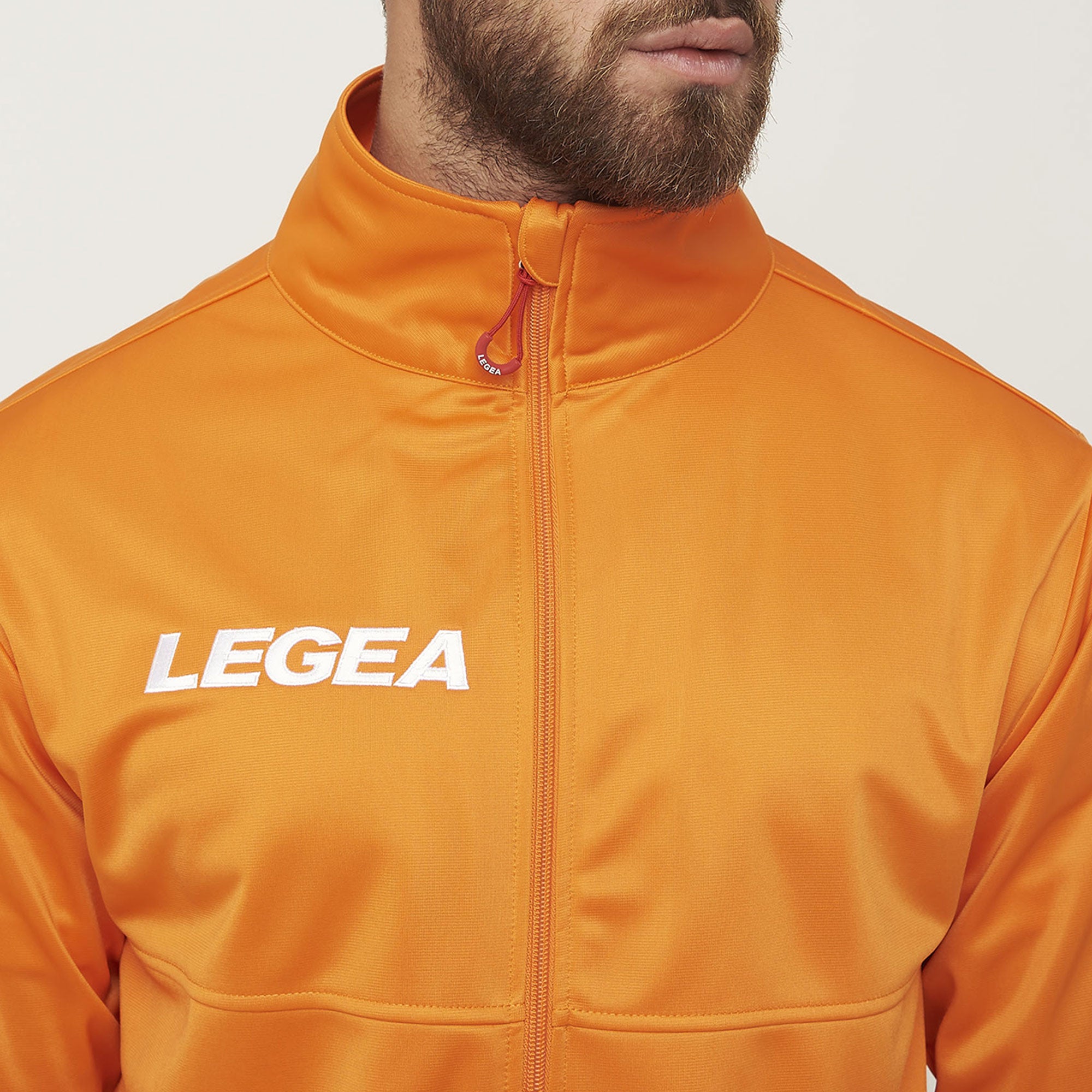 Giacca sportiva con zip Cuba -  taglia piccola arancio