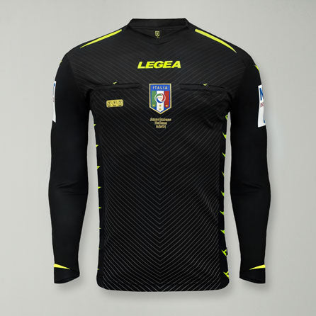 Maglia arbitro AIA manica lunga da calcio