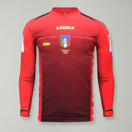 Maglia arbitro AIA manica lunga da calcio