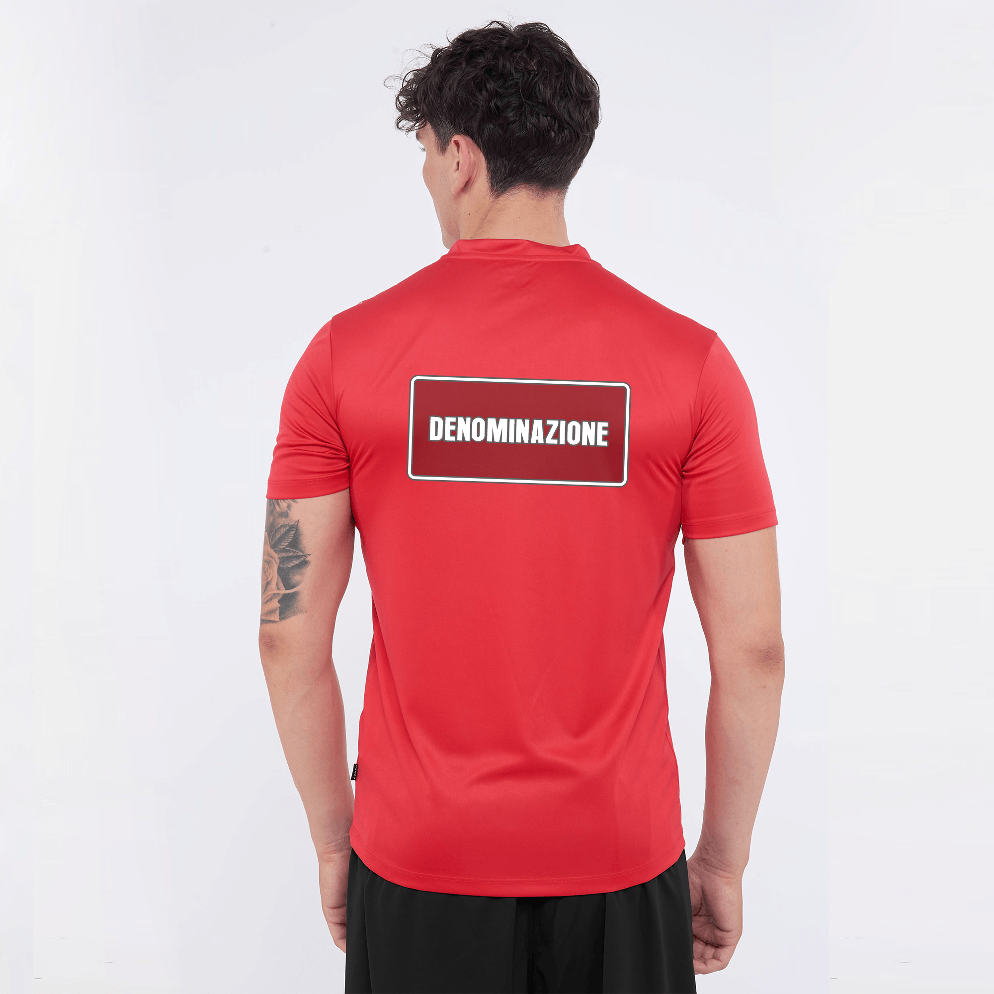 Maglia in poliestere rossa - Fitav